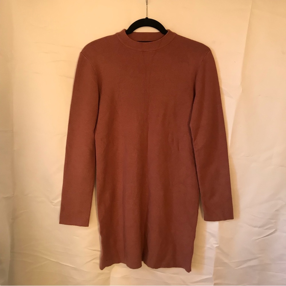 Forever 21 long sleeve knit sweatshirt dress